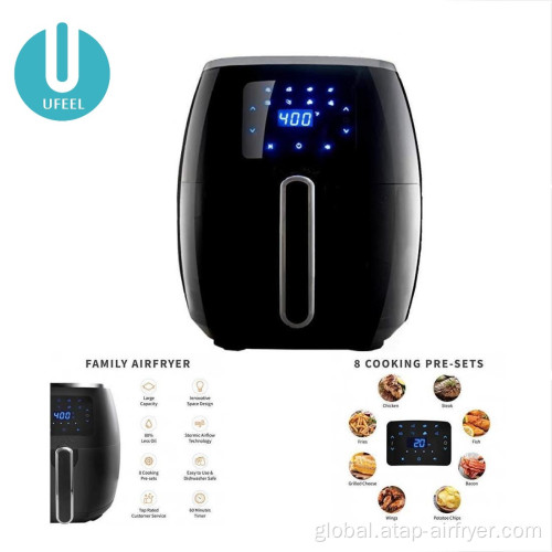 Best Quality Digital Air Fryer Temperature Control Electric Healthy Oil Free Air Fryer Factory